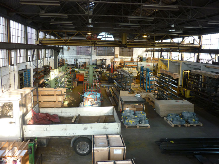 Inside our Sheffield warehouse